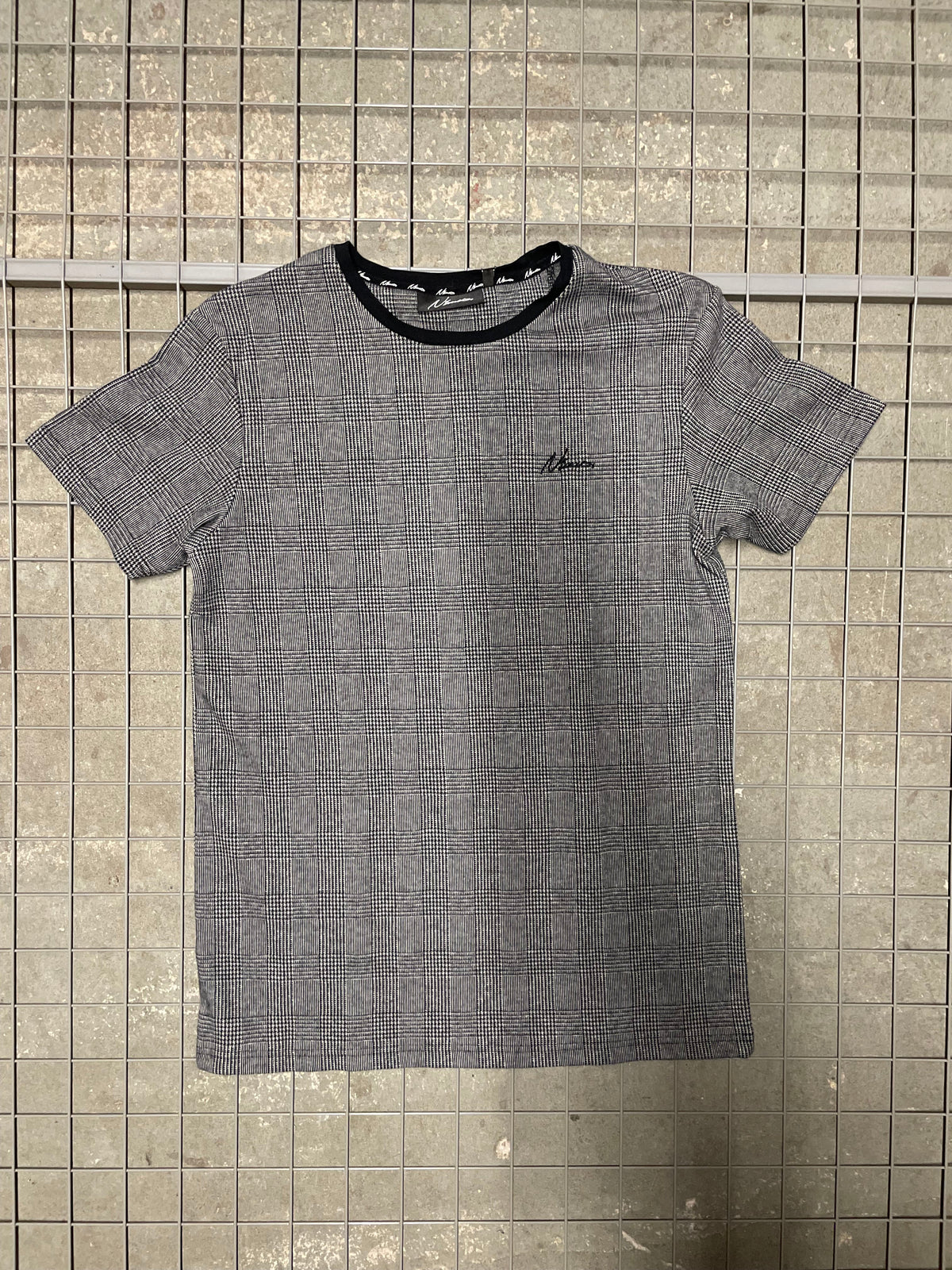 Light Check Slim Fit T-Shirt (SAMPLE)