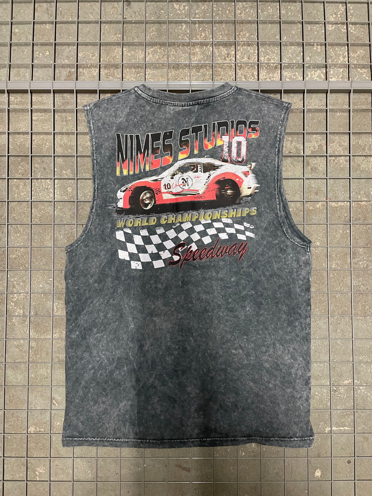 Speedway Graphic Cut Off T-Shirt (SAMPLE)