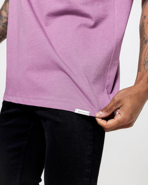 Blank Essential Oversized T-Shirt - Grape - Nimes