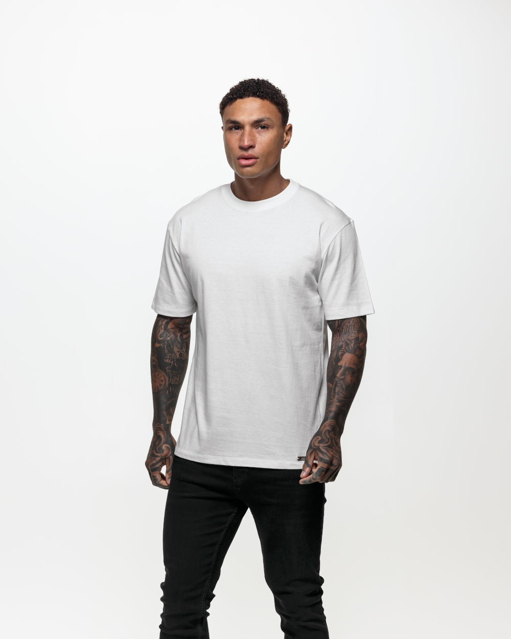 Blank Essential Oversized T-Shirt - Off White