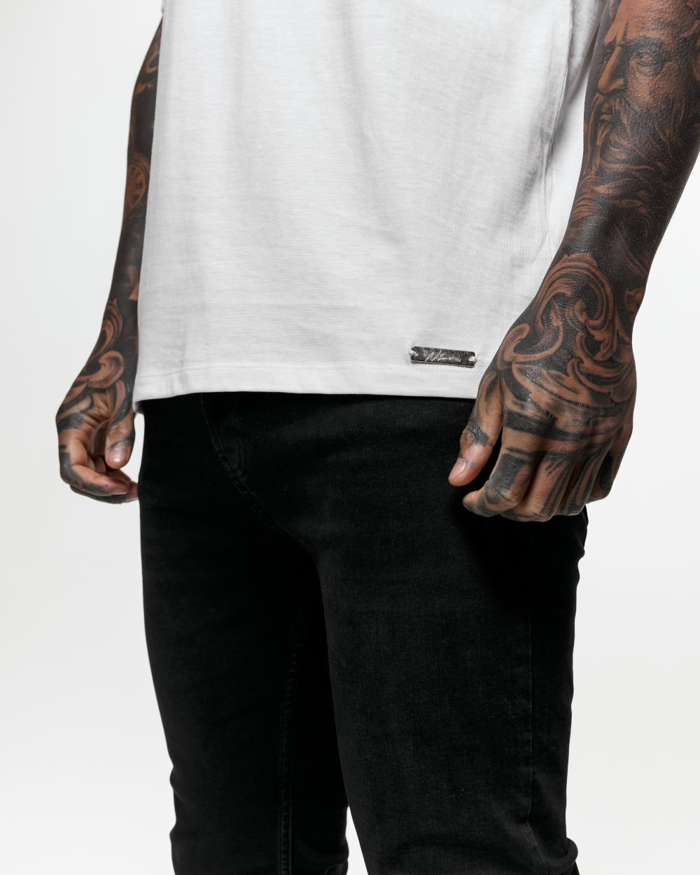 Blank Essential Oversized T-Shirt - Off White