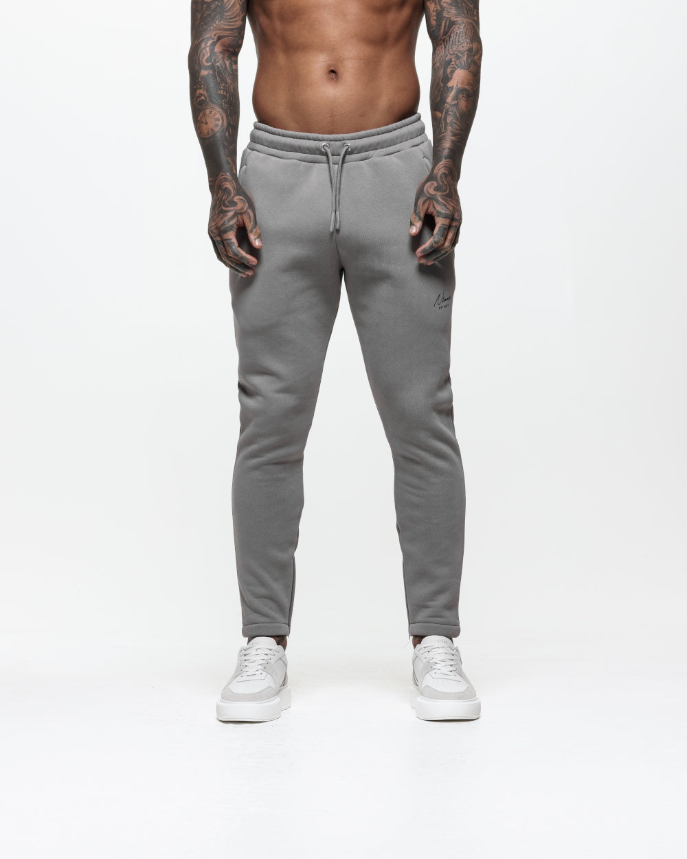 Essentials Slim Fit Joggers - Cool Grey