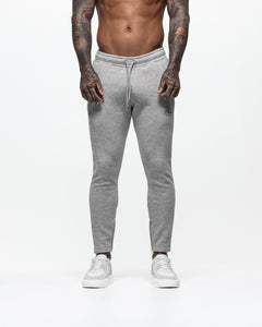 Essentials Slim Fit Joggers - Grey Marl - Nimes